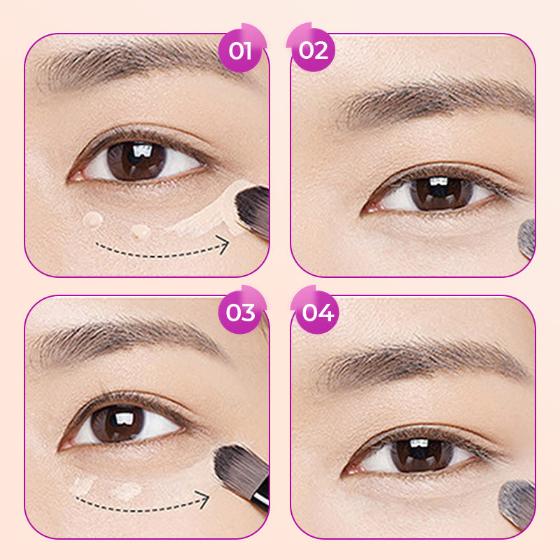 💗 Corrector Iluminador Impecable para Debajo de los Ojos – Cobertura Perfecta y Frescura Todo el Día ✨👁️