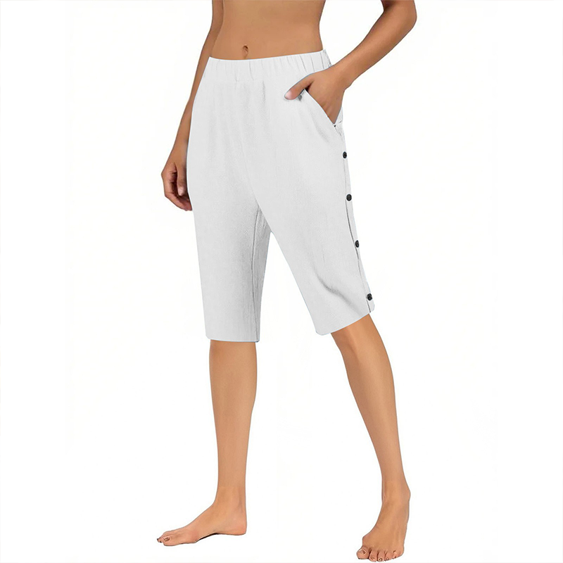 ⏰🔥 ¡50% DE DESCUENTO POR TIEMPO LIMITADO! 🌿👖 Pantalones Capri de Mujer – Suaves, Transpirables y Cómodos para Todo el Día 🌸💖