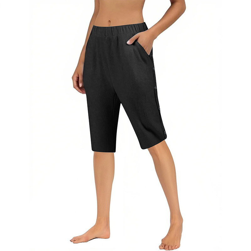 ⏰🔥 ¡50% DE DESCUENTO POR TIEMPO LIMITADO! 🌿👖 Pantalones Capri de Mujer – Suaves, Transpirables y Cómodos para Todo el Día 🌸💖