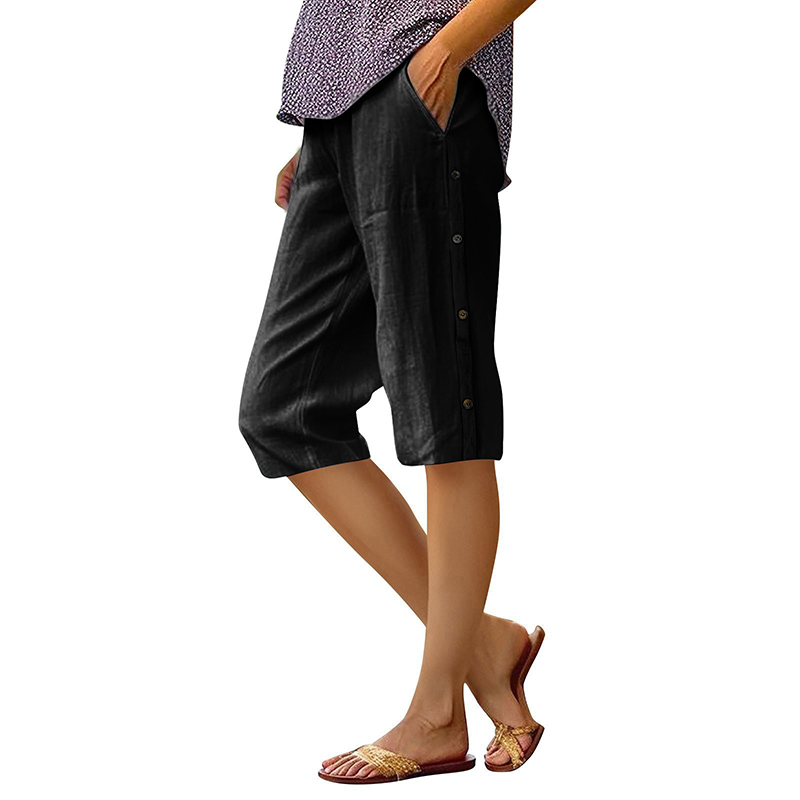 ⏰🔥 ¡50% DE DESCUENTO POR TIEMPO LIMITADO! 🌿👖 Pantalones Capri de Mujer – Suaves, Transpirables y Cómodos para Todo el Día 🌸💖