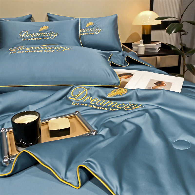 🔥【#1 MÁS VENDIDO】⏳ ¡Adiós al Calor en la Cama! Juego de Cama 4 Piezas – Fresco, Suave y Lavable 2026 ⚡️