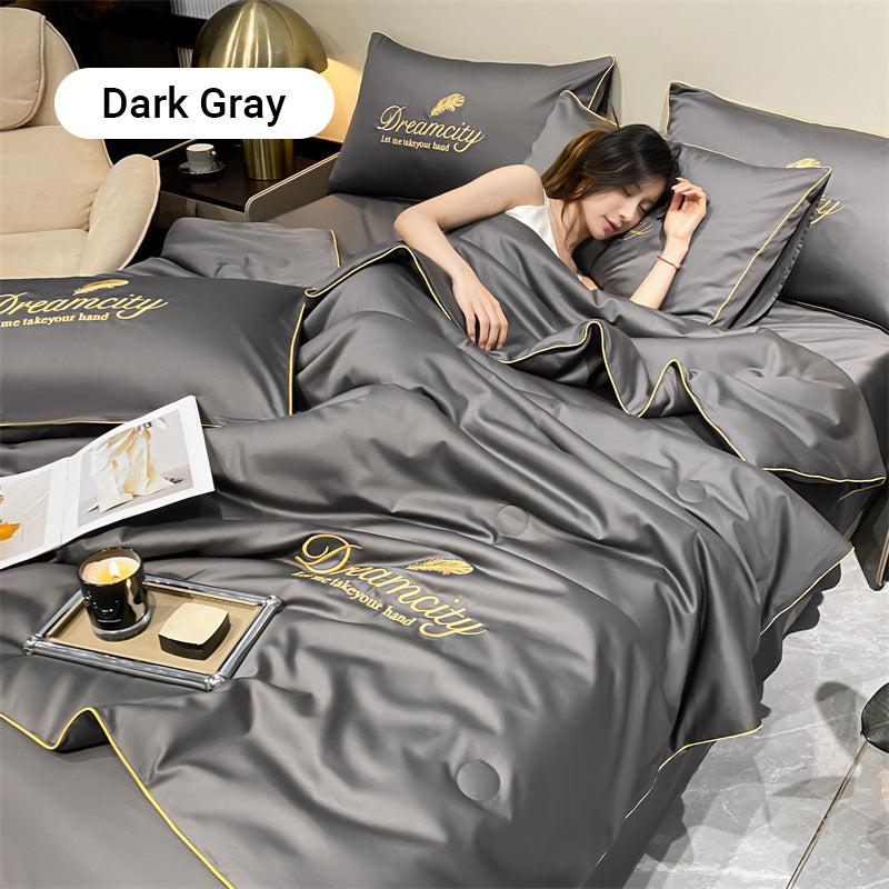 🔥【#1 MÁS VENDIDO】⏳ ¡Adiós al Calor en la Cama! Juego de Cama 4 Piezas – Fresco, Suave y Lavable 2026 ⚡️