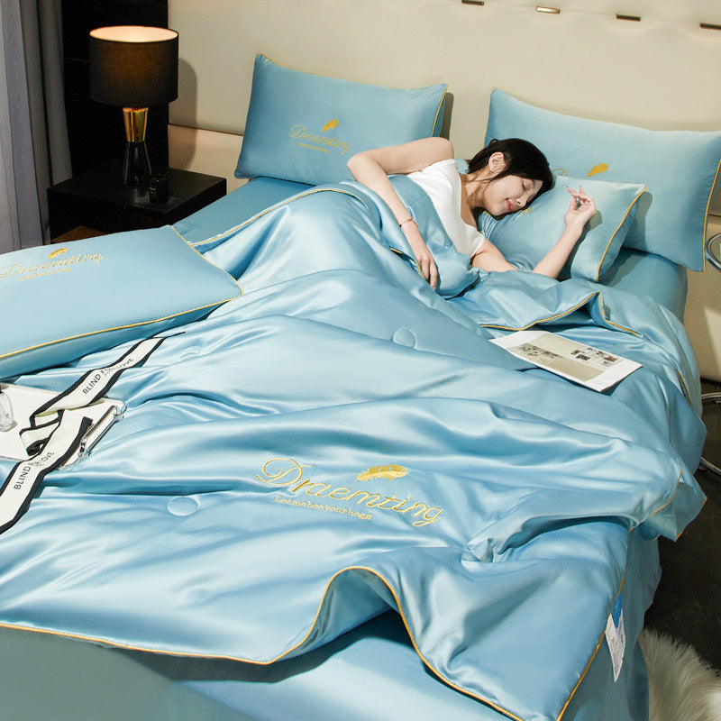 🔥【#1 MÁS VENDIDO】⏳ ¡Adiós al Calor en la Cama! Juego de Cama 4 Piezas – Fresco, Suave y Lavable 2026 ⚡️