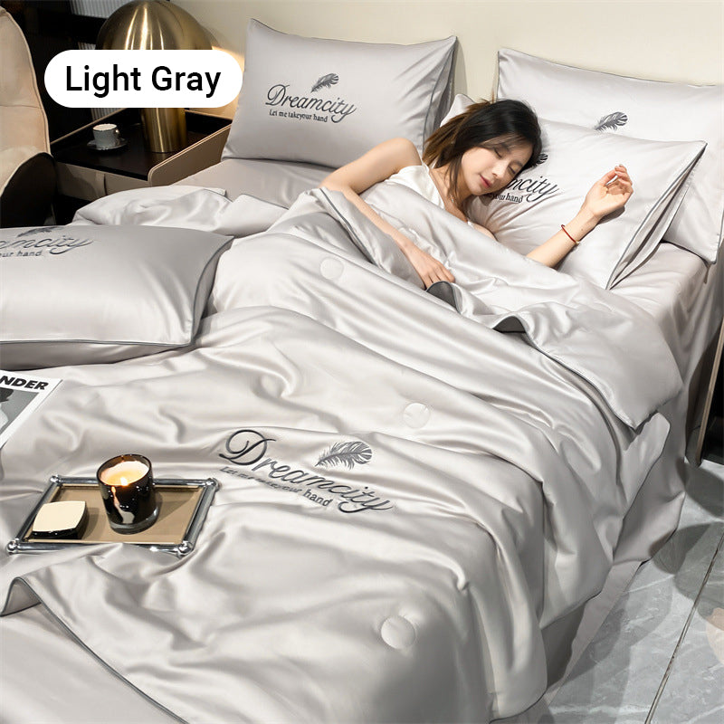 🔥【#1 MÁS VENDIDO】⏳ ¡Adiós al Calor en la Cama! Juego de Cama 4 Piezas – Fresco, Suave y Lavable 2026 ⚡️