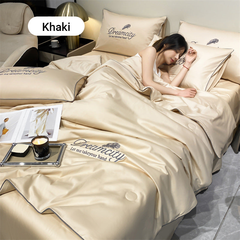 🔥【#1 MÁS VENDIDO】⏳ ¡Adiós al Calor en la Cama! Juego de Cama 4 Piezas – Fresco, Suave y Lavable 2026 ⚡️