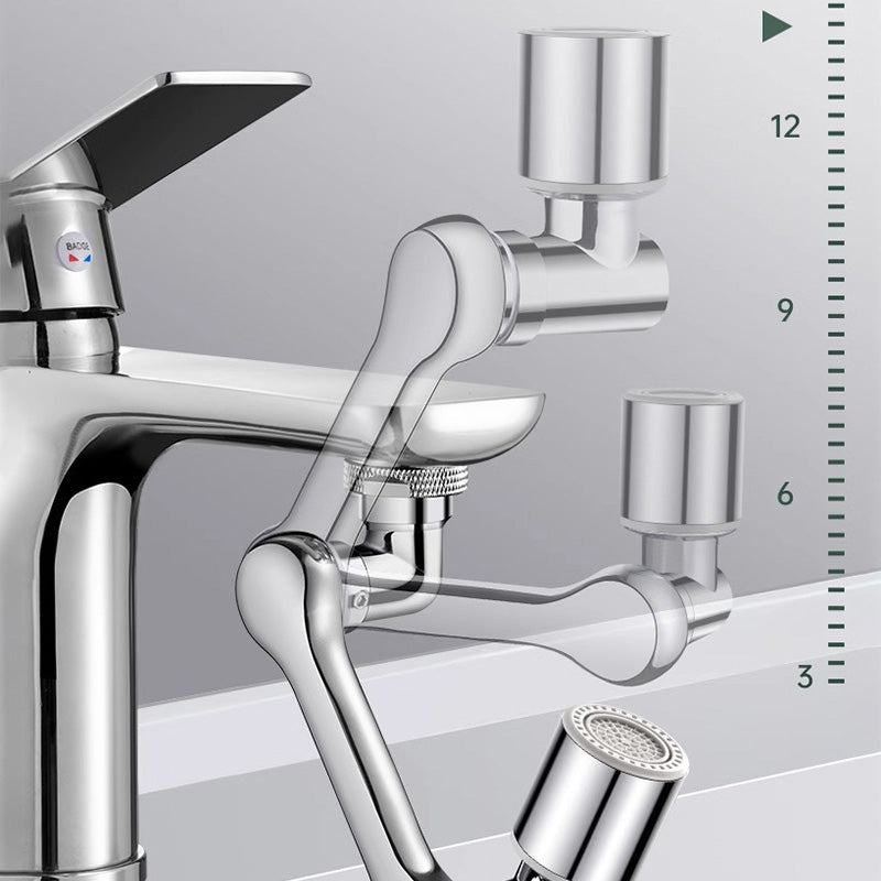 🔥 ¡50% DE DESCUENTO! 🔥 Adaptador de Grifo Universal Giratorio 1440° y Antiespuma 💦🚰 – Ajuste Perfecto para Cocina y Baño, Ahorra Agua y Evita Salpicaduras ✨