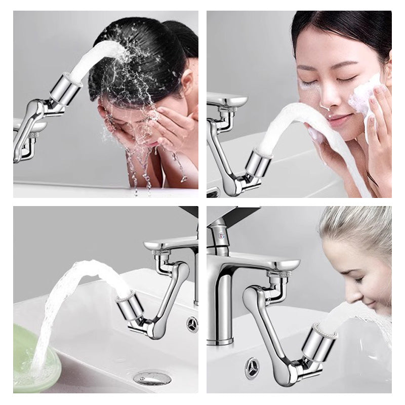🔥 ¡50% DE DESCUENTO! 🔥 Adaptador de Grifo Universal Giratorio 1440° y Antiespuma 💦🚰 – Ajuste Perfecto para Cocina y Baño, Ahorra Agua y Evita Salpicaduras ✨