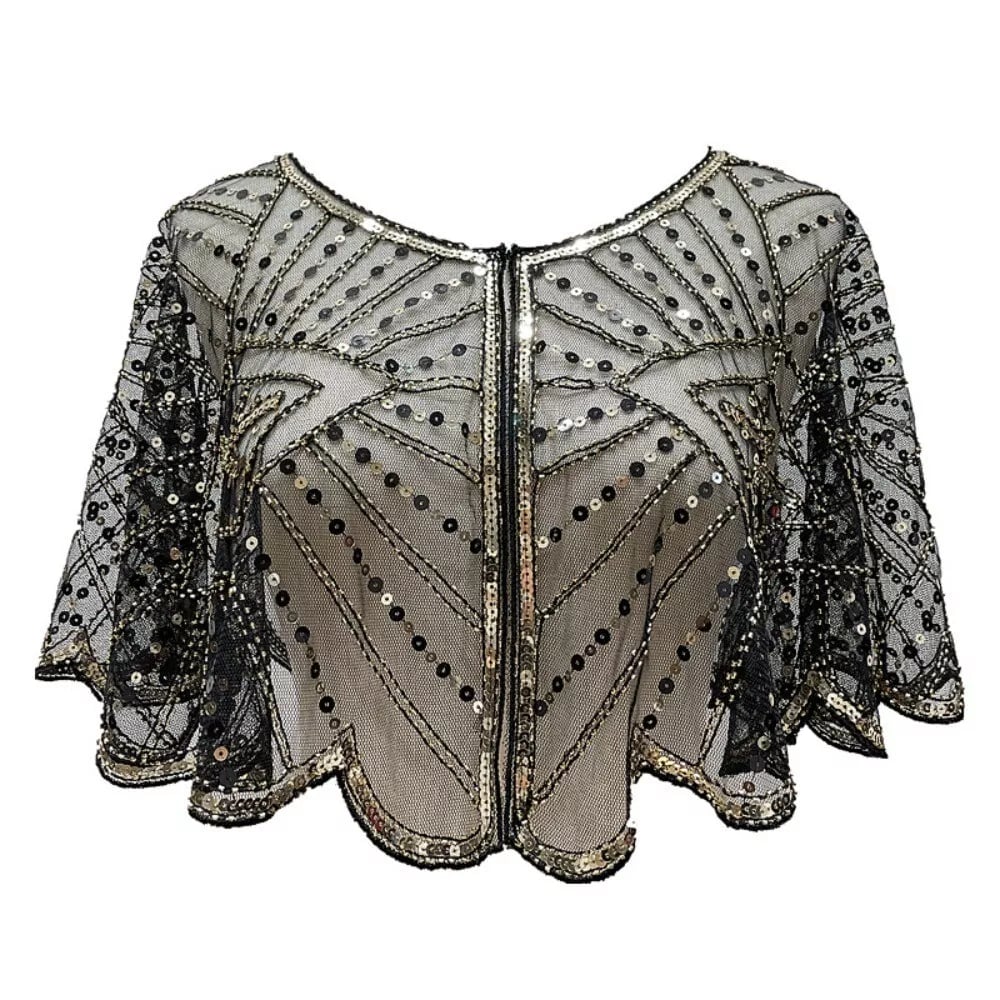 ⏰🔥 ¡50% DE DESCUENTO POR TIEMPO LIMITADO! ✨ Chal Vintage de Encaje con Cuentas – Elegancia y Estilo para Cada Ocasión 💖🌿