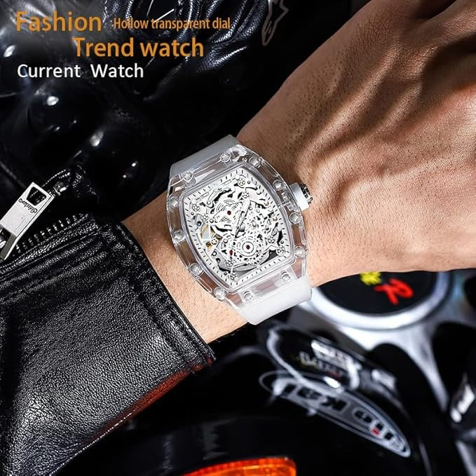 🎁Relojes de moda para hombre ahuecados