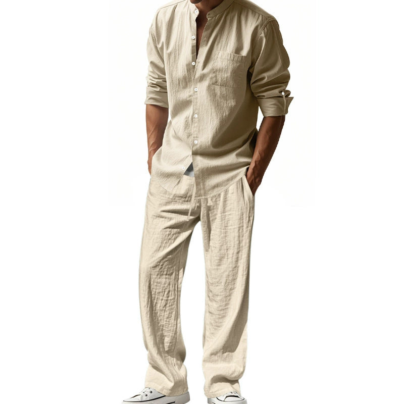 ⏰🔥 ¡50% DE DESCUENTO POR TIEMPO LIMITADO! 👕👖 Set Casual y Transpirable para Hombre – Comodidad y Estilo Todo el Día ✨🌿