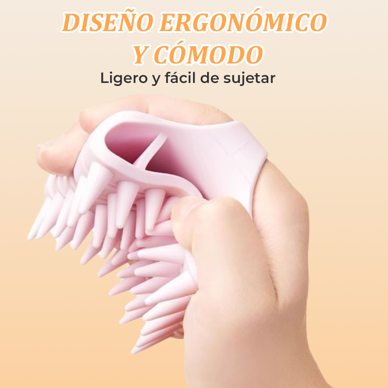 💆‍♂️✨ Masajeador de Silicona para el Cuero Cabelludo – Relaja y Estimula tu Cabello con Comodidad y Suavidad 🧖‍♀️🌿