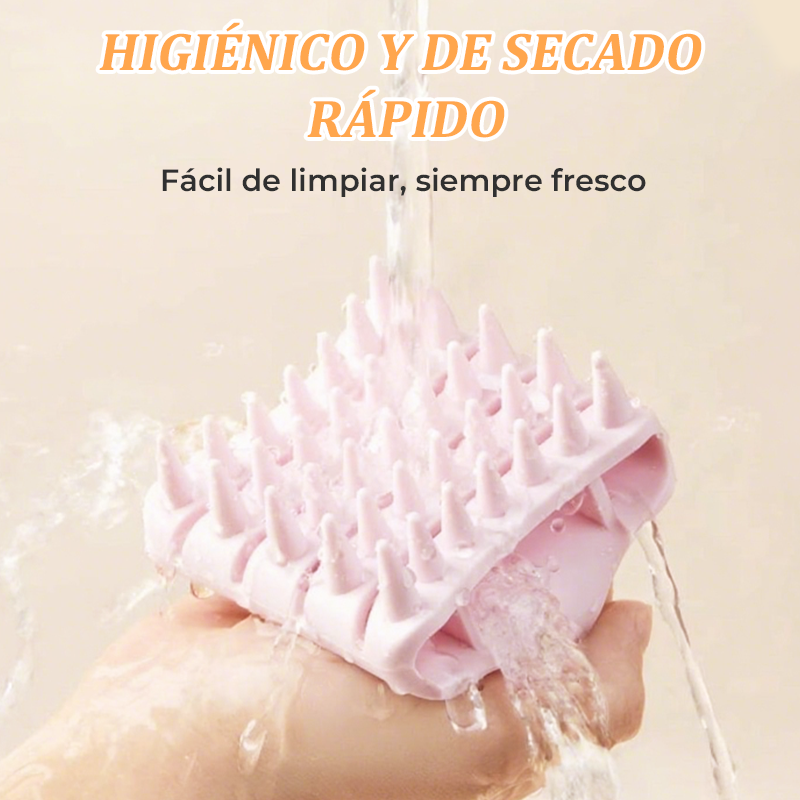 💆‍♂️✨ Masajeador de Silicona para el Cuero Cabelludo – Relaja y Estimula tu Cabello con Comodidad y Suavidad 🧖‍♀️🌿