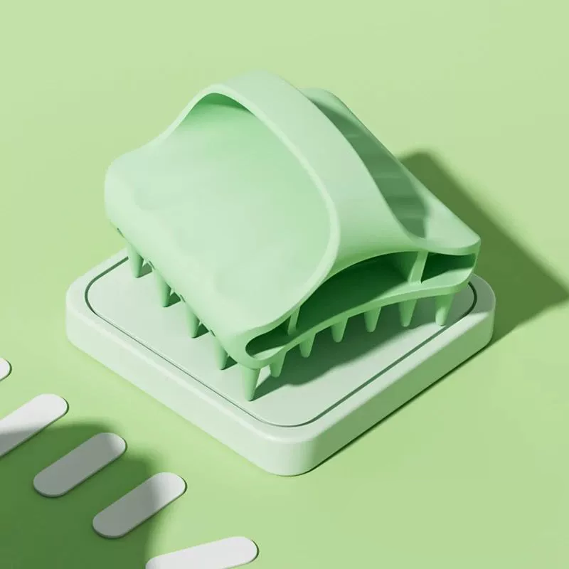 💆‍♂️✨ Masajeador de Silicona para el Cuero Cabelludo – Relaja y Estimula tu Cabello con Comodidad y Suavidad 🧖‍♀️🌿