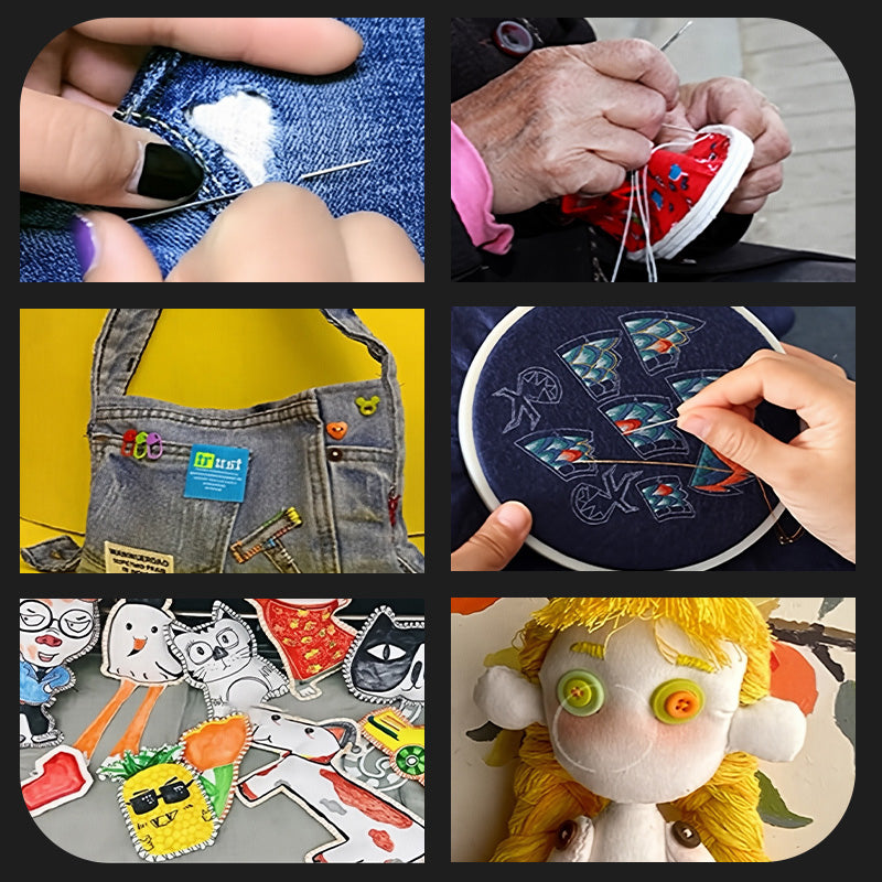🧵 Juego de Herramientas de Costura de 37 Piezas – Todo lo que Necesitas para Crear y Reparar con Estilo ✂️✨