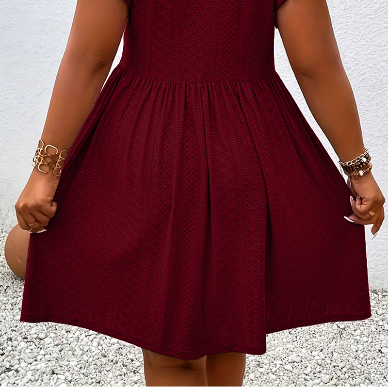 ⏰🔥 ¡50% DE DESCUENTO POR TIEMPO LIMITADO! 👗 Vestido de mujer con escote en V y volantes: favorecedor, tejido suave y perfecto para cualquier ocasión ✨🌸