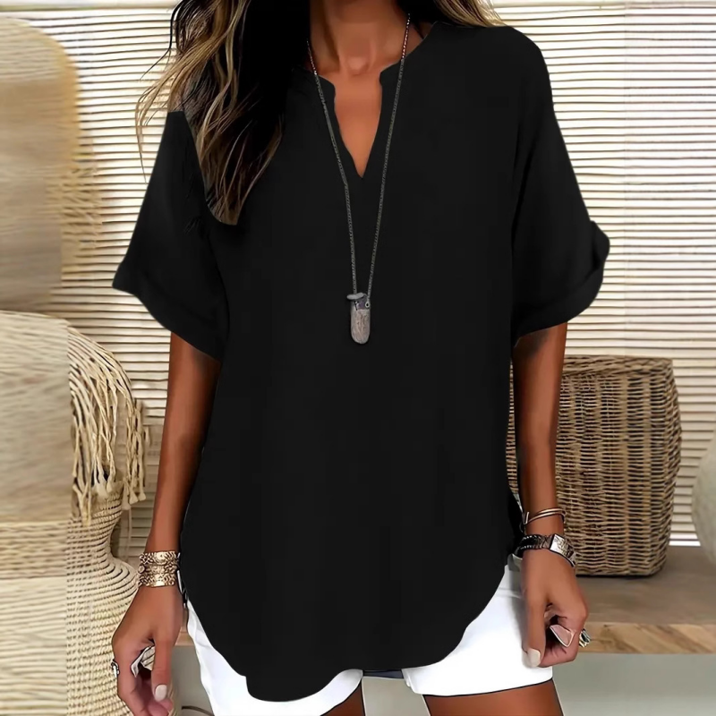 ⏰🔥 ¡Oferta Especial 50% OFF! 👕 Camiseta Holgada para Mujer – Estilo Casual y Confort Todo el Día 🌸✨