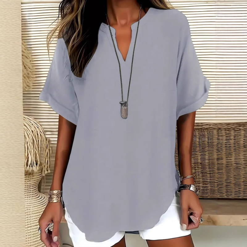 ⏰🔥 ¡Oferta Especial 50% OFF! 👕 Camiseta Holgada para Mujer – Estilo Casual y Confort Todo el Día 🌸✨