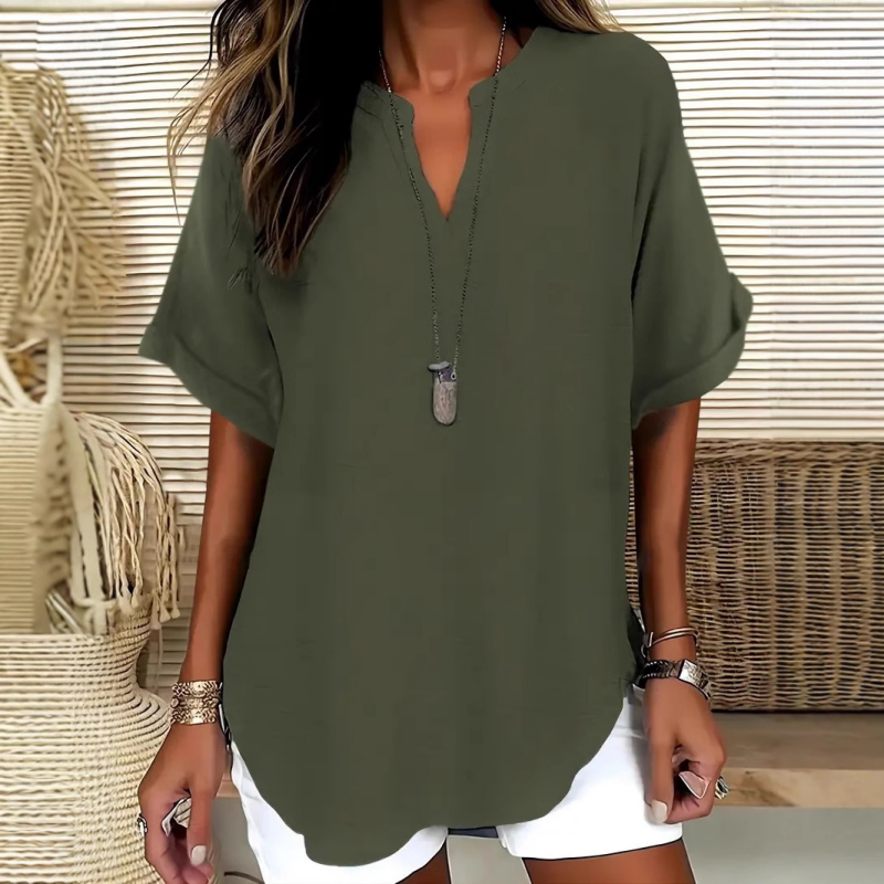 ⏰🔥 ¡Oferta Especial 50% OFF! 👕 Camiseta Holgada para Mujer – Estilo Casual y Confort Todo el Día 🌸✨