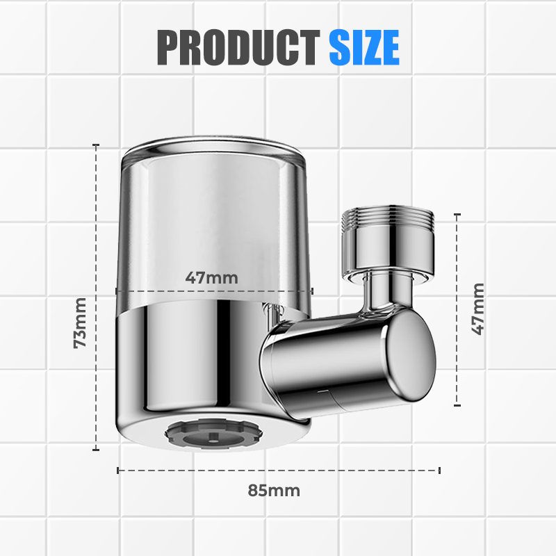 💦 Boquilla Filtro Grifo 720° – Agua Limpia y Antisalpicaduras, 2 Modos y 99% Adaptable para Todo Tipo de Grifos 🚰✨