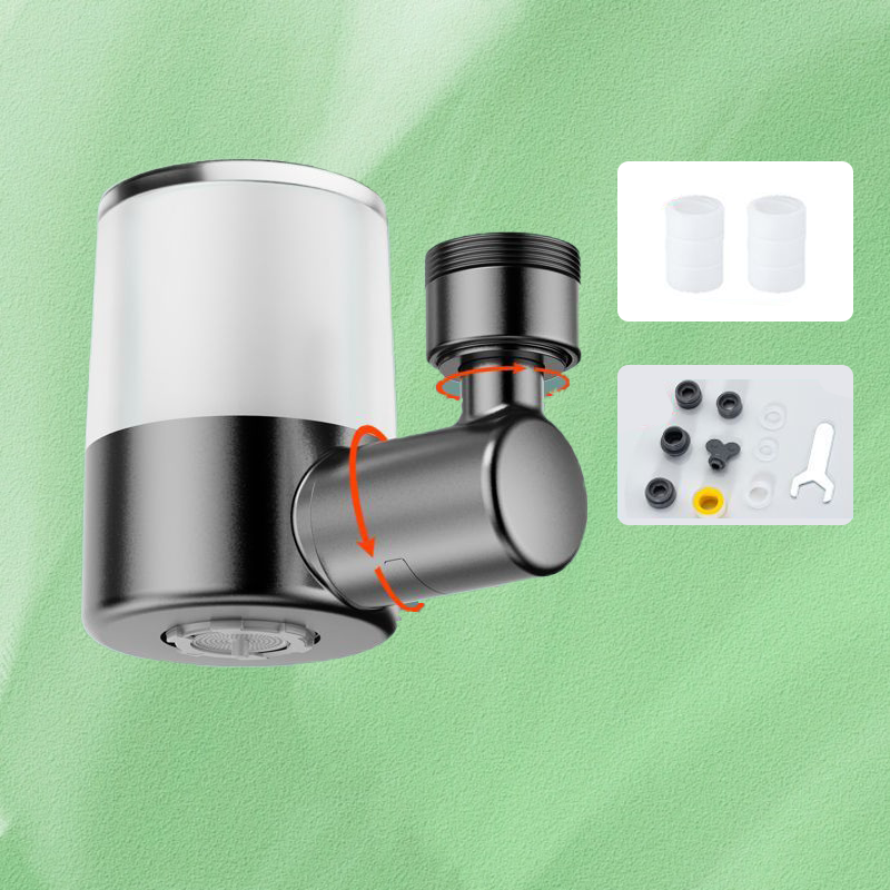💦 Boquilla Filtro Grifo 720° – Agua Limpia y Antisalpicaduras, 2 Modos y 99% Adaptable para Todo Tipo de Grifos 🚰✨