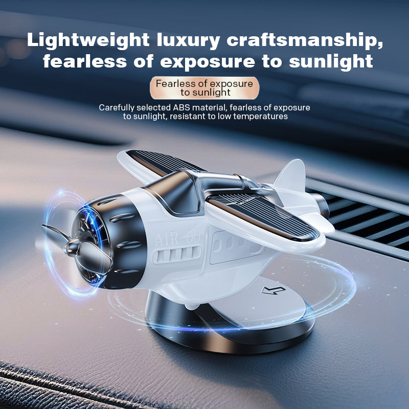 💥 ¡50% DE DESCUENTO HOY! Adorno de Avión Solar para Auto – ¡Diversión Interactiva en tu Tablero! ✈️☀️