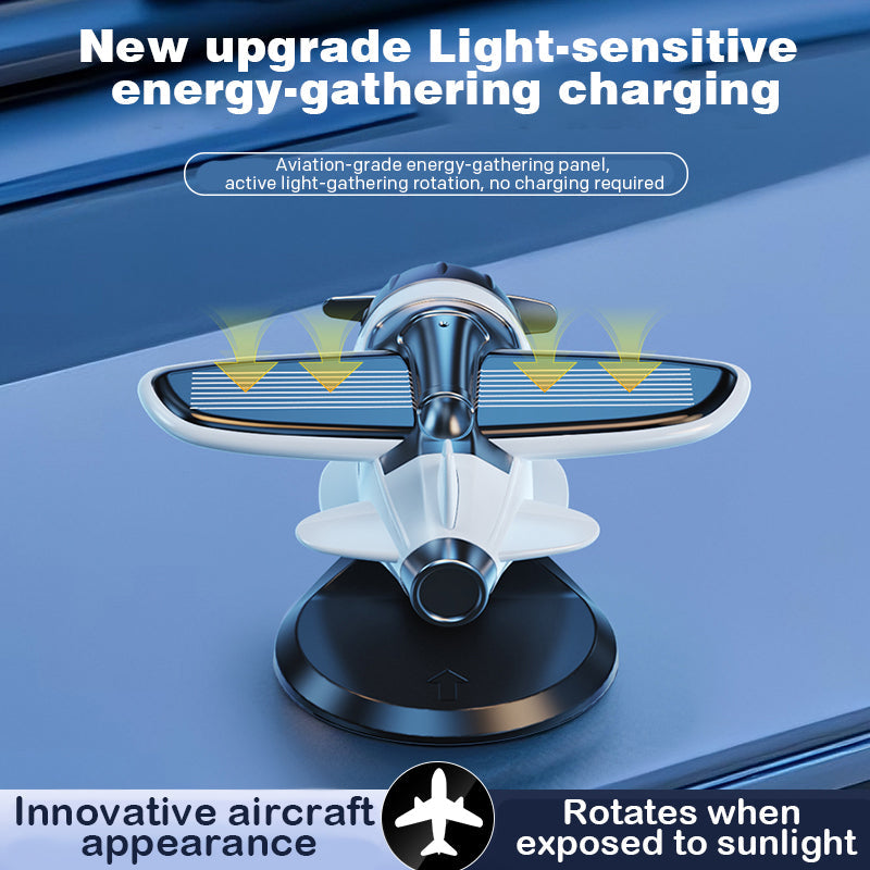 💥 ¡50% DE DESCUENTO HOY! Adorno de Avión Solar para Auto – ¡Diversión Interactiva en tu Tablero! ✈️☀️
