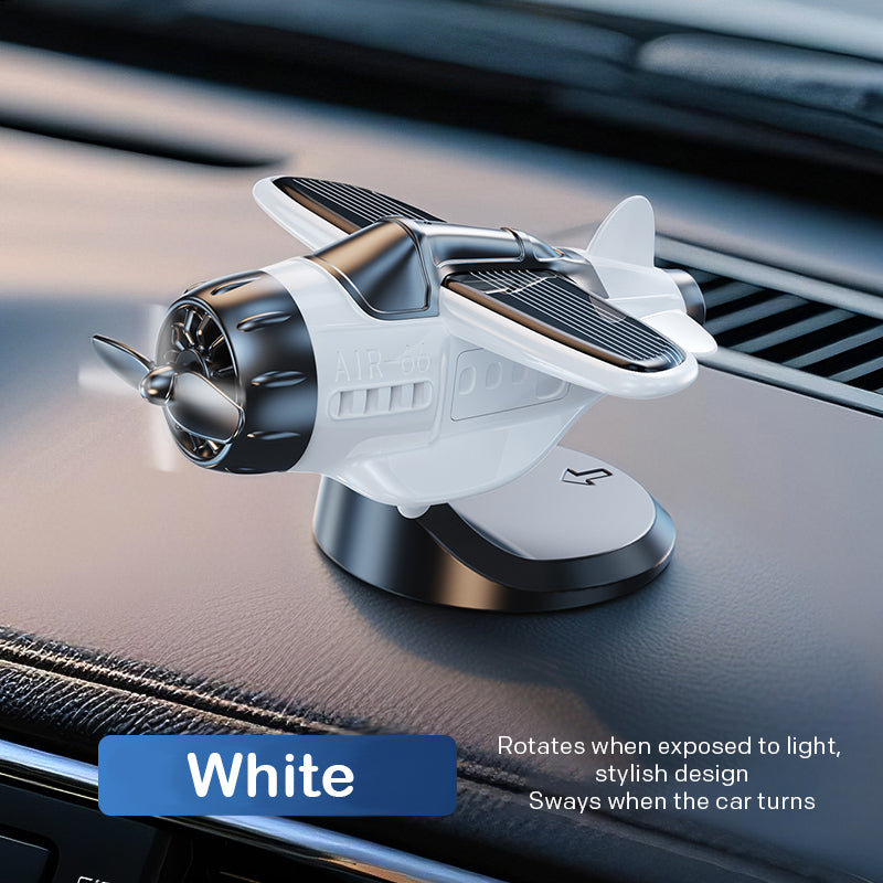 💥 ¡50% DE DESCUENTO HOY! Adorno de Avión Solar para Auto – ¡Diversión Interactiva en tu Tablero! ✈️☀️
