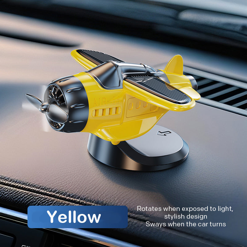 💥 ¡50% DE DESCUENTO HOY! Adorno de Avión Solar para Auto – ¡Diversión Interactiva en tu Tablero! ✈️☀️