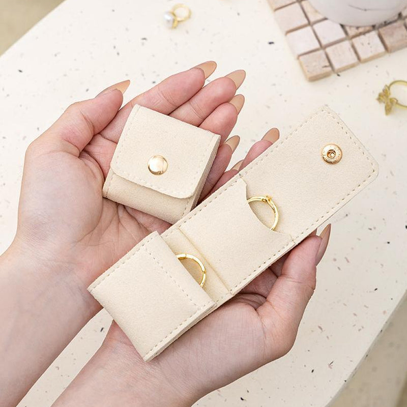 🌸💎 Bolsa de Almacenamiento de Joyas con Compartimento Portátil ✨👜