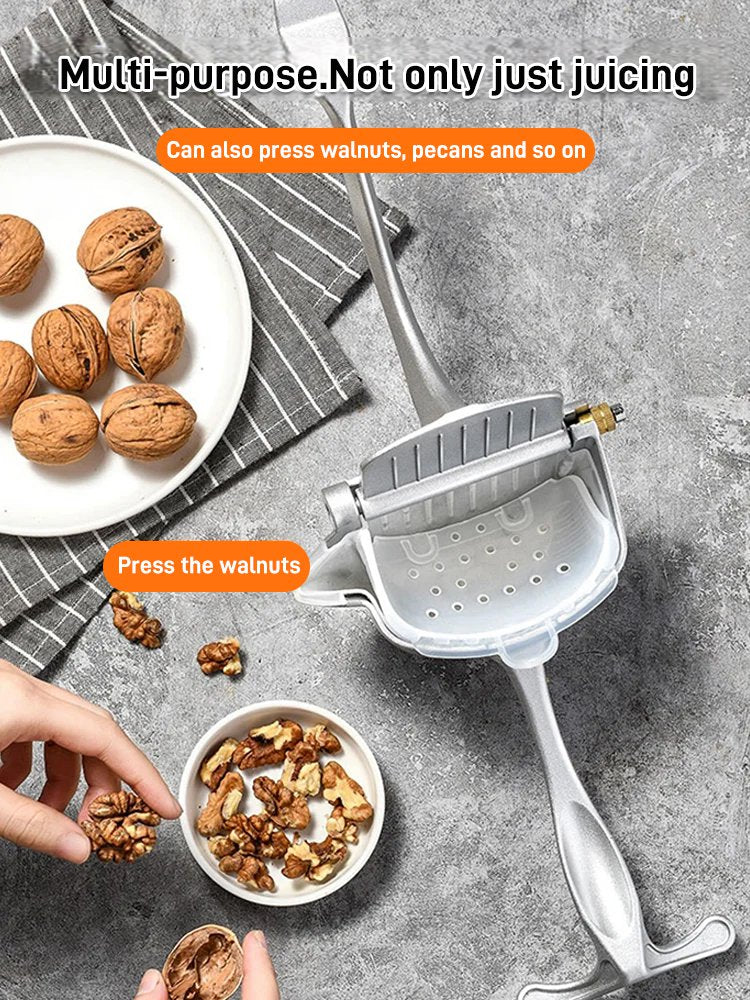 🥳 Exprimidor Manual Doméstico de Aleación de Aluminio – Eficiencia y Durabilidad para Exprimir Frutas con Facilidad 🍊💪