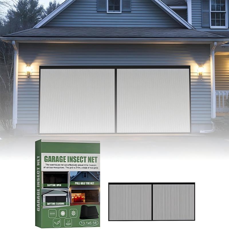 🔥OFERTA ESPECIAL: 50 % DE DESCUENTO🌿 Pack de 2 mosquiteras para puertas de garaje a prueba de insectos🚪 Mantén tu garaje libre de insectosÖ 🐞