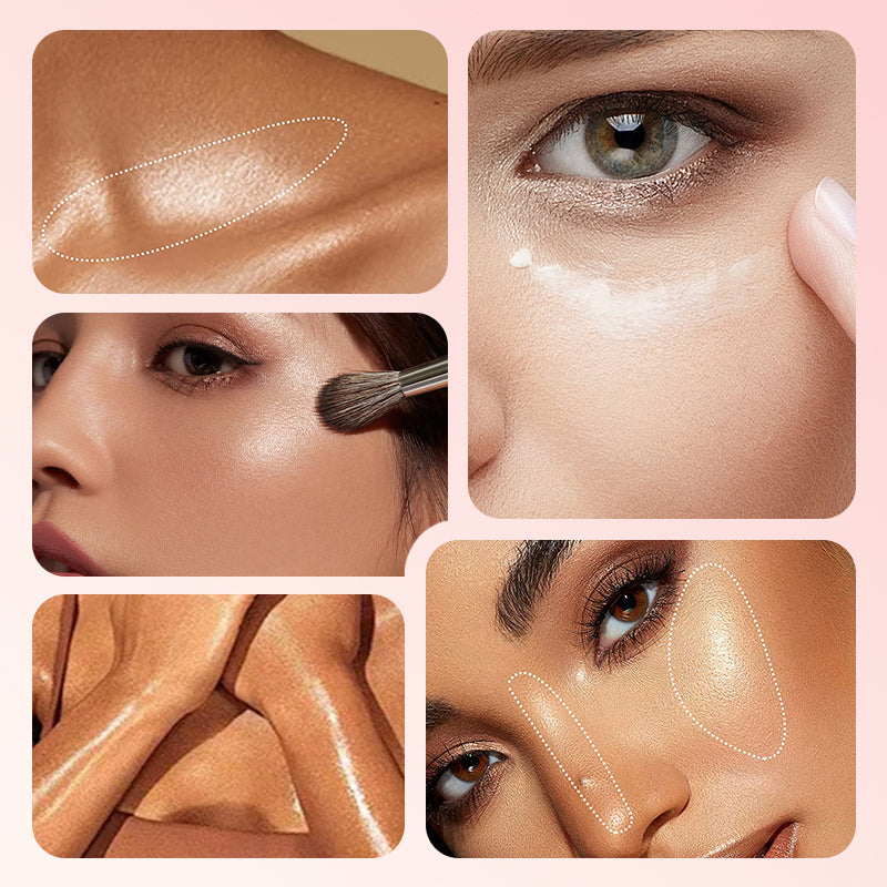 ⏰🔥 ¡Oferta Especial 50% OFF! 💄 Polvos Faciales Bicolor – Acabado Perfecto y Glamuroso Todo el Día ✨🌟