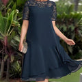 👗✨ Vestido Midi de Malla en Capas para Mujer 💫 Ligero, Elegante y con Movimiento | Silueta Favorecedora💖