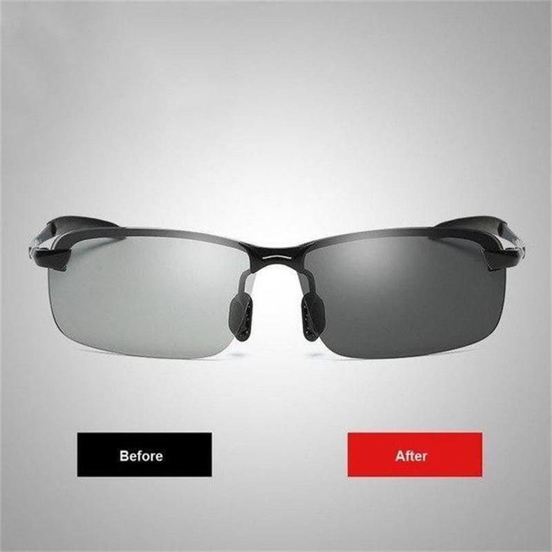 🕶️ Gafas de Sol Antirreflejos que Cambian de Color – Estilo Moderno y Protección Óptima para tus Ojos ✨☀️