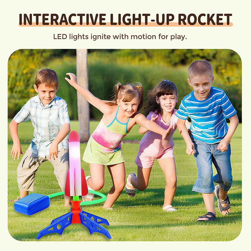 🚀✨ ¡50% DE DESCUENTO! Lanzacohetes LED para Niños – Diversión que Vuela Alto 💥