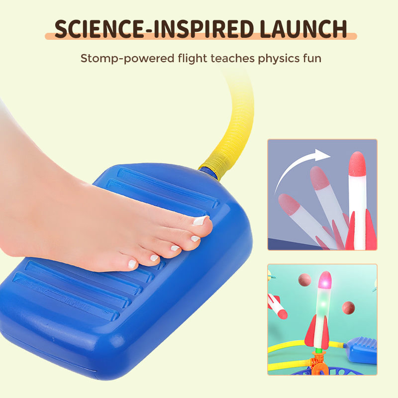 🚀✨ ¡50% DE DESCUENTO! Lanzacohetes LED para Niños – Diversión que Vuela Alto 💥