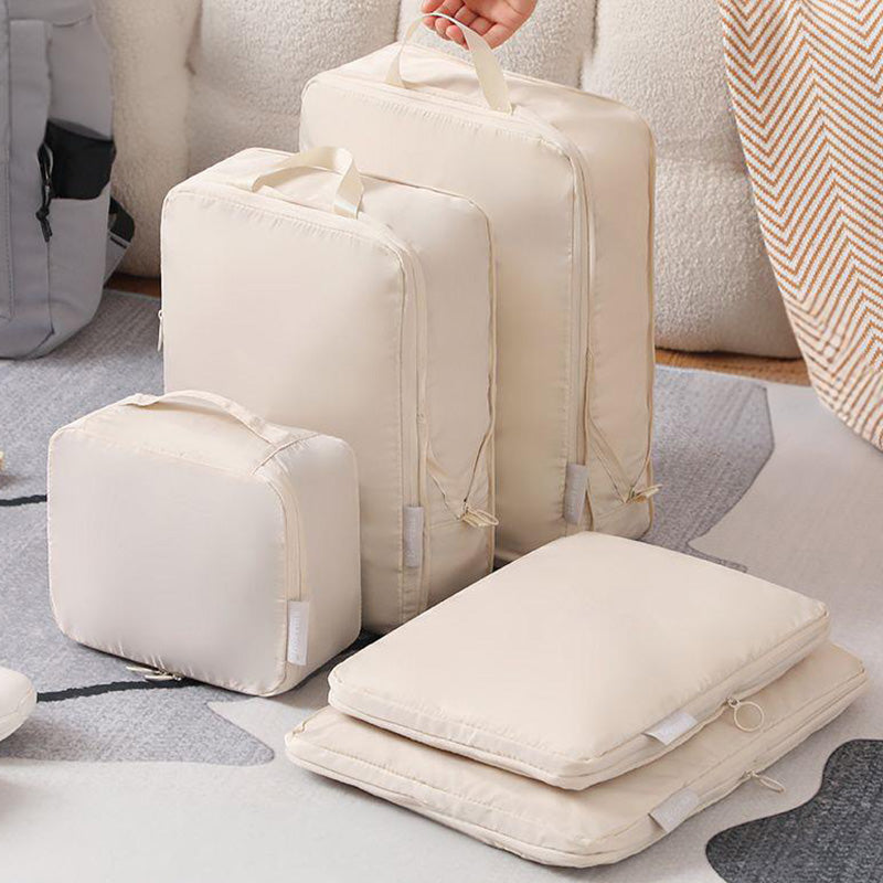 ⏰ ¡Oferta Limitada 50% OFF! ✈️🌟 6 Cubos de Embalaje de Compresión para Viajes – Organiza y Ahorra Espacio en tu Maleta 🧳💼