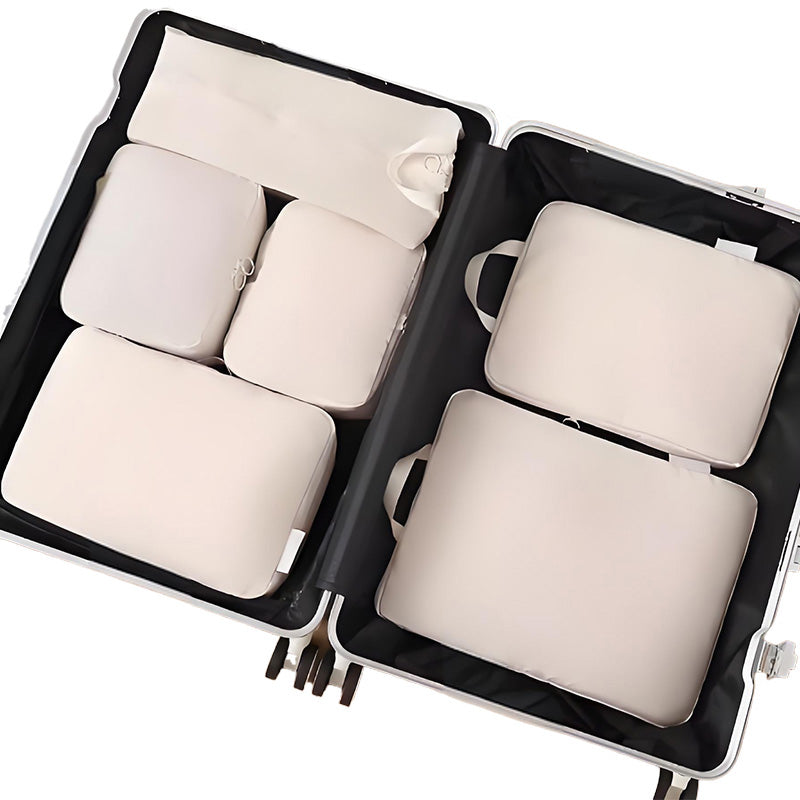 ⏰ ¡Oferta Limitada 50% OFF! ✈️🌟 6 Cubos de Embalaje de Compresión para Viajes – Organiza y Ahorra Espacio en tu Maleta 🧳💼
