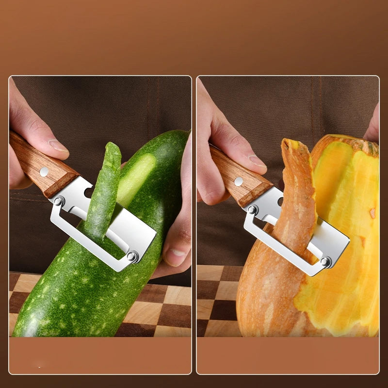 🔪 Pelador Multifuncional de Verduras – Corte Rápido, Preciso y Fácil para la Cocina ✨🥕