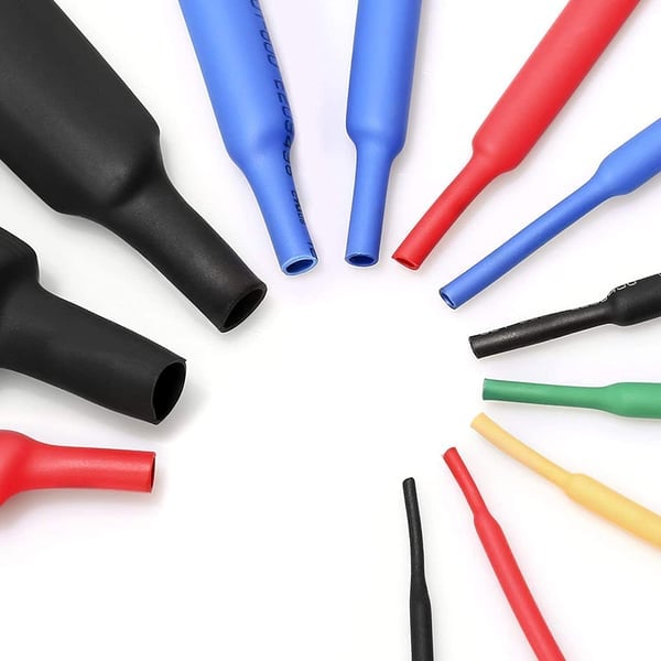 📢 ¡50% DE DESCUENTO AHORA! 🔥 Kit de tubos termorretráctiles: 580 piezas con estuche, relación 3:1, sellado impermeable y reparación rápida de aislamiento 🛠️🔧