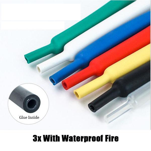 📢 ¡50% DE DESCUENTO AHORA! 🔥 Kit de tubos termorretráctiles: 580 piezas con estuche, relación 3:1, sellado impermeable y reparación rápida de aislamiento 🛠️🔧