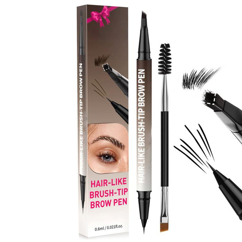 💖✨ 4D Brow Pen – Cejas Naturales y Delineado Perfecto que Dura Todo el Día, Fácil de Aplicar y Look Impecable 🌟👁️