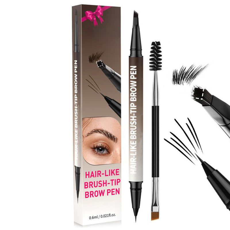 💖✨ 4D Brow Pen – Cejas Naturales y Delineado Perfecto que Dura Todo el Día, Fácil de Aplicar y Look Impecable 🌟👁️