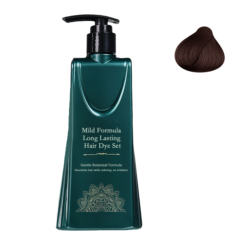 💇‍♀️ Set de Tintes para el Cabello de Larga Duración – Cobertura Completa de Canas sin Dañar el Cuero Cabelludo ✨🌈