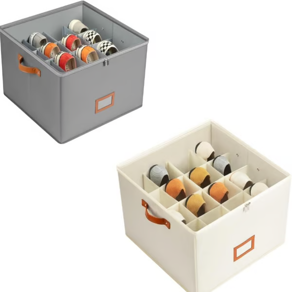 👟 Organizador de Zapatos de Tela – Caja de Almacenamiento Práctica y Ordenada para el Hogar ✨🏠