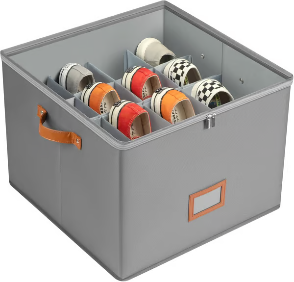 👟 Organizador de Zapatos de Tela – Caja de Almacenamiento Práctica y Ordenada para el Hogar ✨🏠