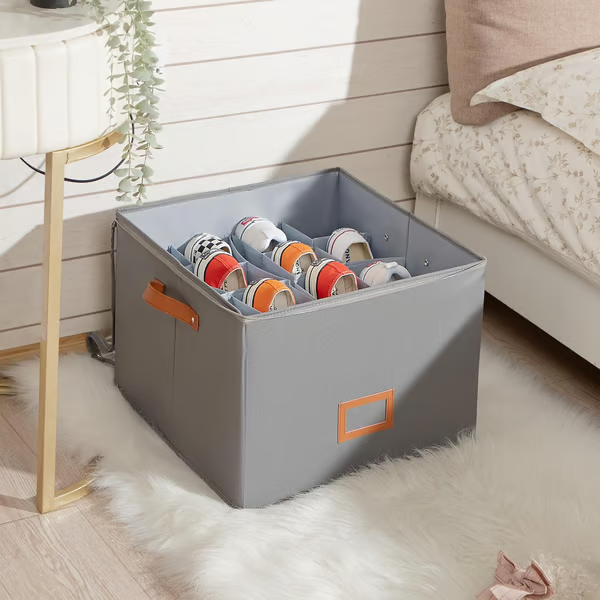 👟 Organizador de Zapatos de Tela – Caja de Almacenamiento Práctica y Ordenada para el Hogar ✨🏠