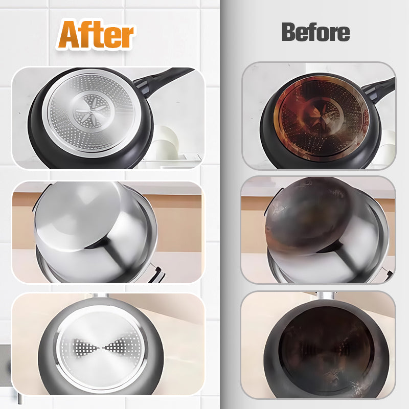 🔥 ¡50% DE DESCUENTO! 🔥 Removedor en Pasta para Utensilios de Cocina Quemados – Limpieza Profunda para Ollas y Sartenes, Elimina Grasa y Carbonización en 5 Minutos 🧽✨ ¡Sin Rayones!
