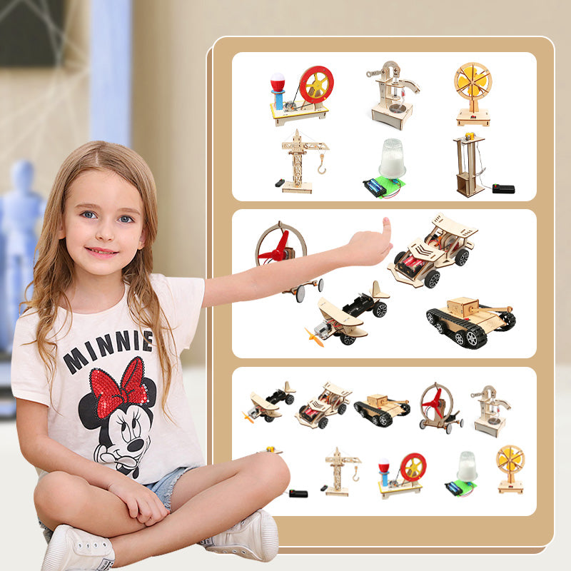 🔧 Juguetes Tecnológicos DIY – Kit Creativo para Construir y Aprender, Diversión Educativa para Niños 🚀🧩