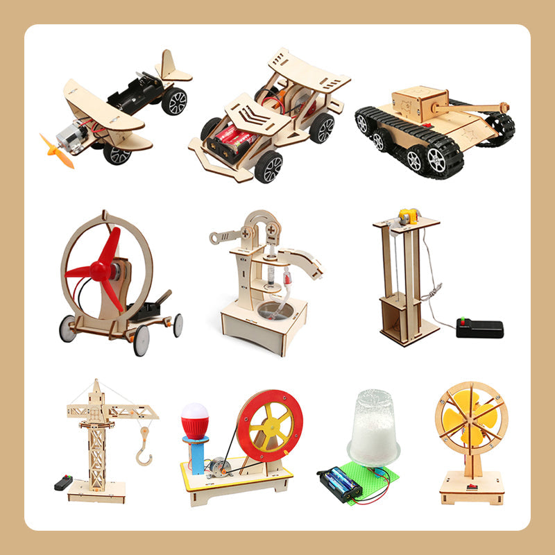 🔧 Juguetes Tecnológicos DIY – Kit Creativo para Construir y Aprender, Diversión Educativa para Niños 🚀🧩